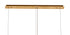 Zula Linear Pendant Chandelier 5 Light